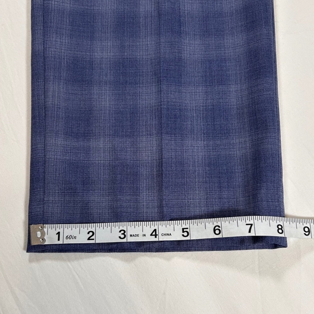 Lauren Ralph Lauren Mens Blue Plaid Edgewood UltraFlex Suit Pants 42W x‎ 32L NEW - Picture 5 of 9